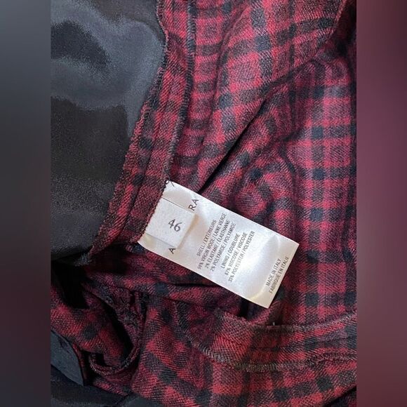 Altuzarra Plaid Wool Blend pants size 46/us size 14 - Picture 5 of 6